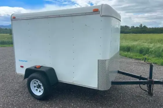 8 Foot Enclosed Trailer