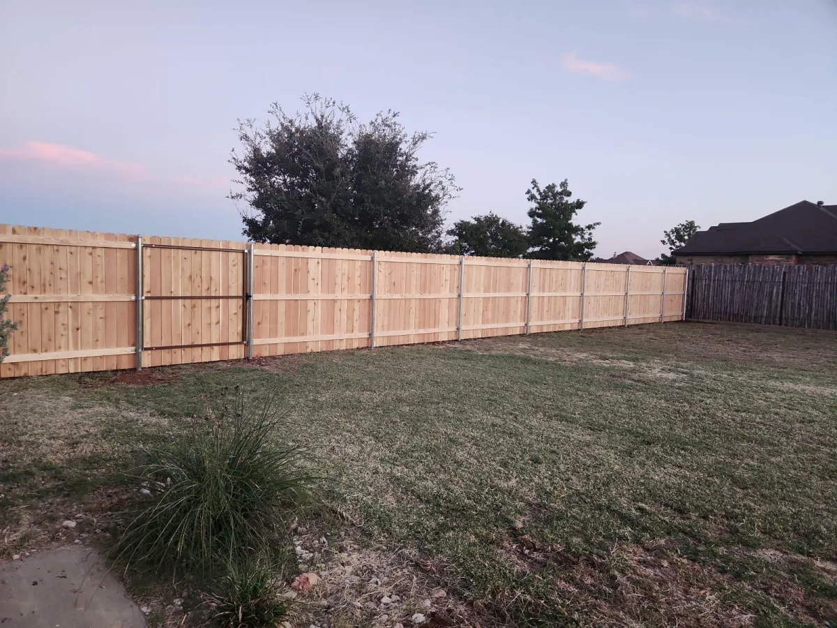 Outdoor fence