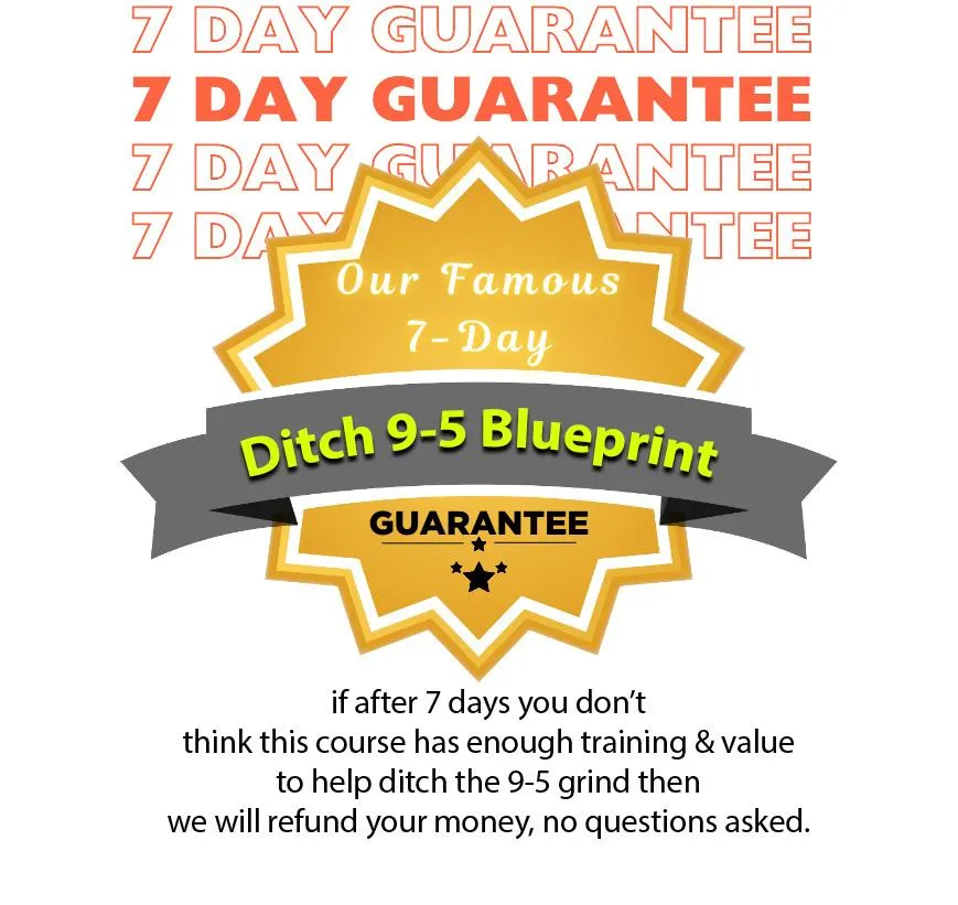 Our Famous Guarantee