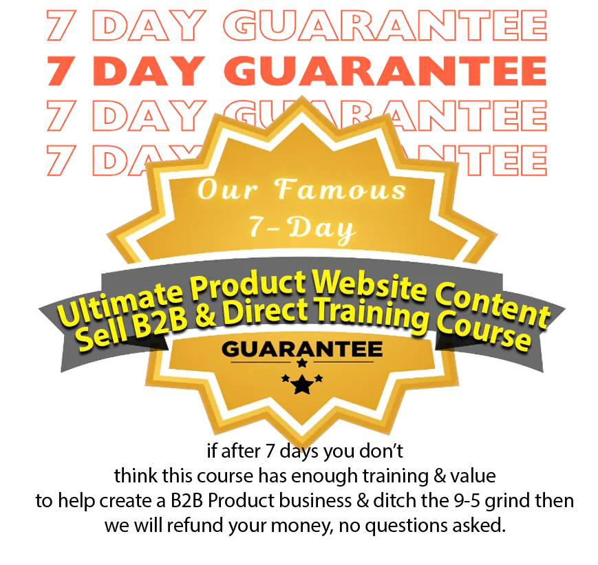 Our Famous Guarantee