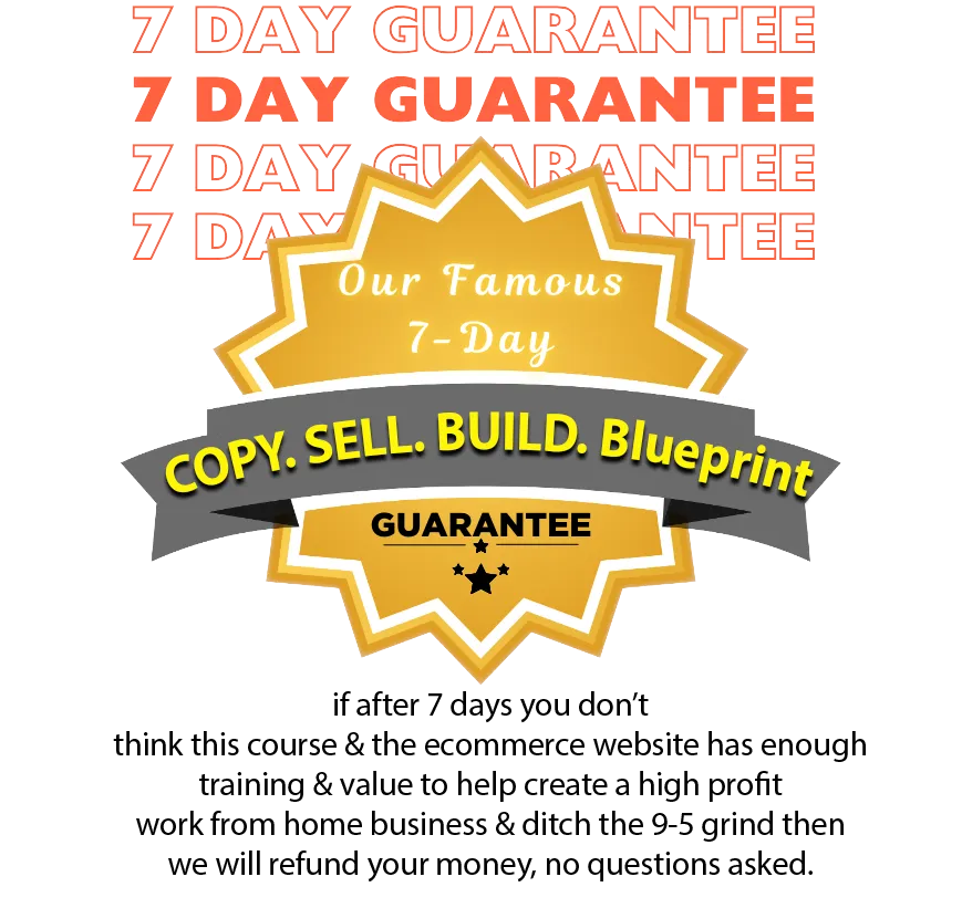 Our Famous Guarantee