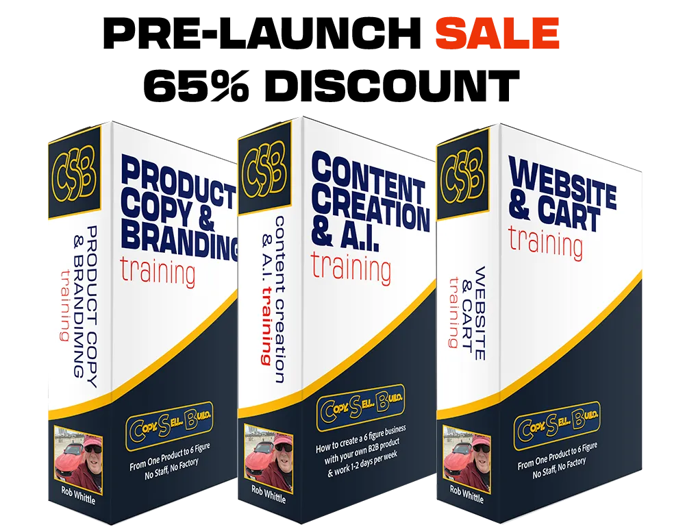 Learn How To start a home based business & Copy, Sell & Build your own B2B product that generates 6 figure income