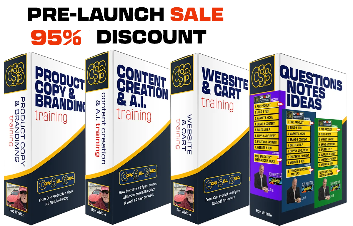 Learn How To start a home based business & Copy, Sell & Build your own B2B product that generates 6 figure income