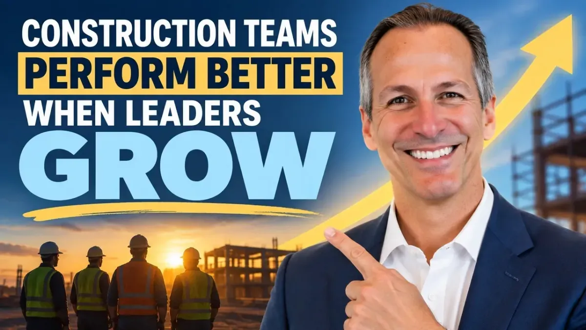 Construction Teams Perform Better When Leaders Grow