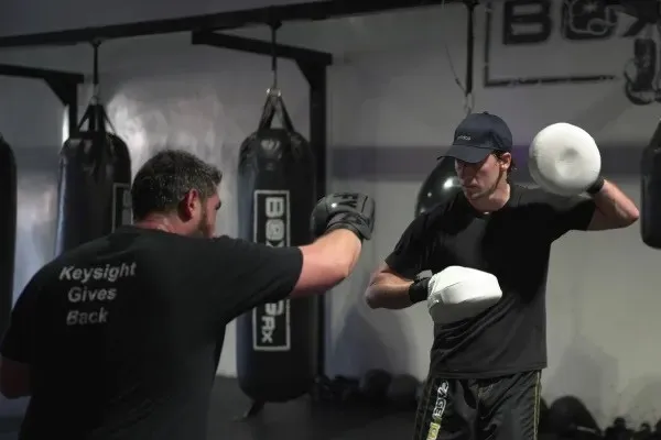 One-on-one boxing coaching at BoxingRX