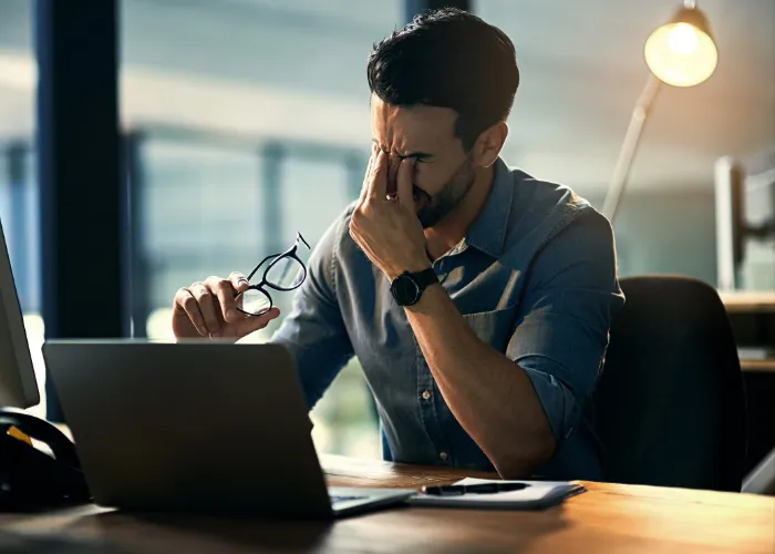 Frustrated Business Owner