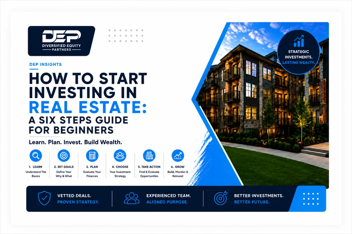 How to Start Investing in Real Estate: A 6-Step Guide for Beginners