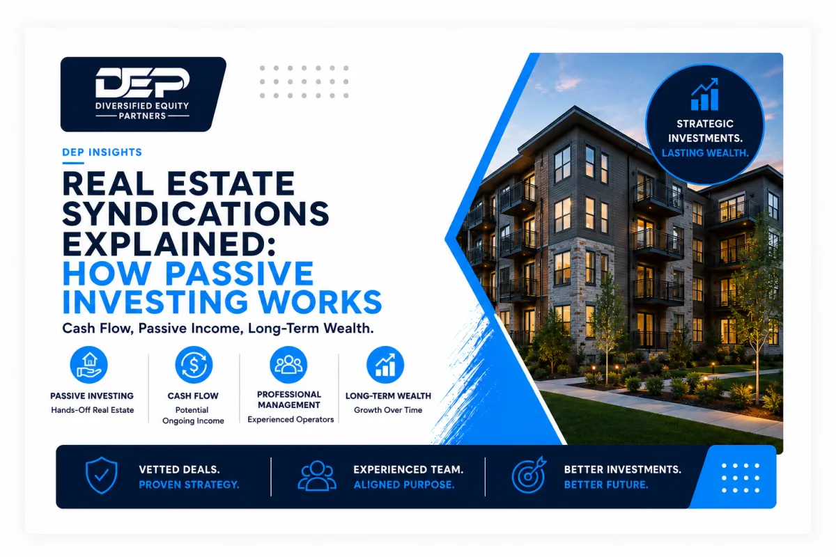 Real Estate Syndications Explained: How Passive Investing Works