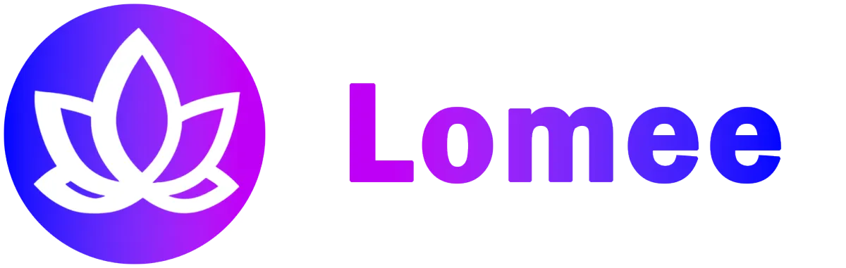 Lomee Text Logo