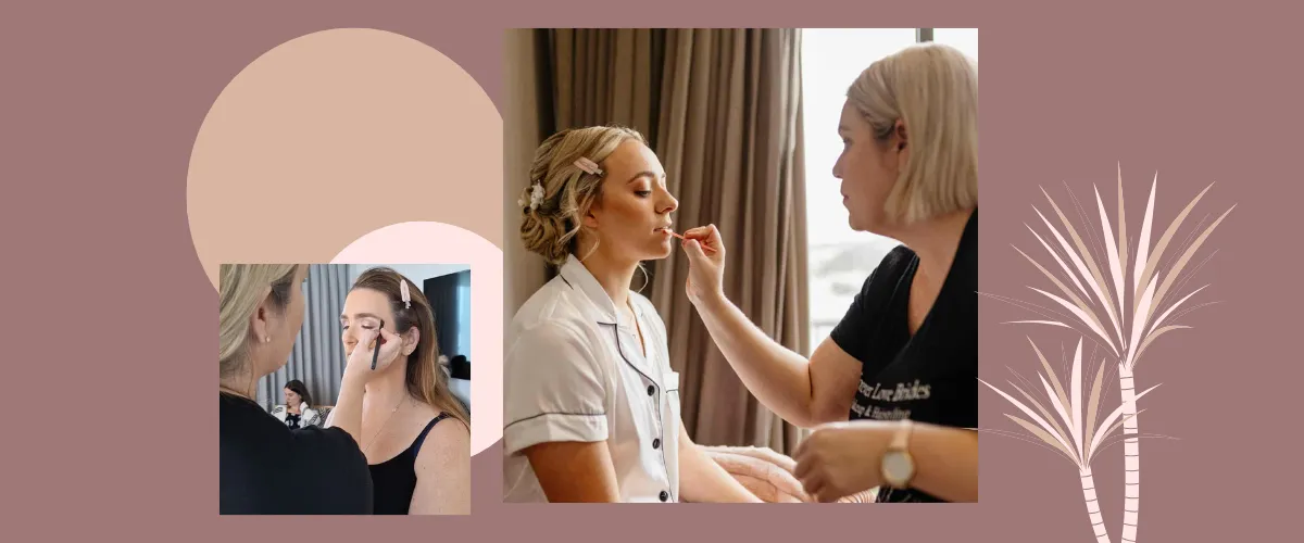 Bridal makeup trial Townsville - Forever Love Brides