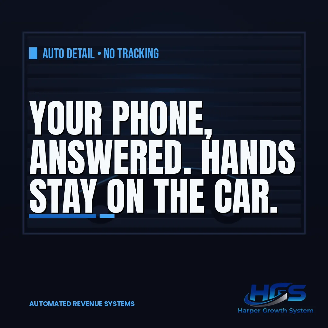 AI Voice Agent for Auto Detailing Shops