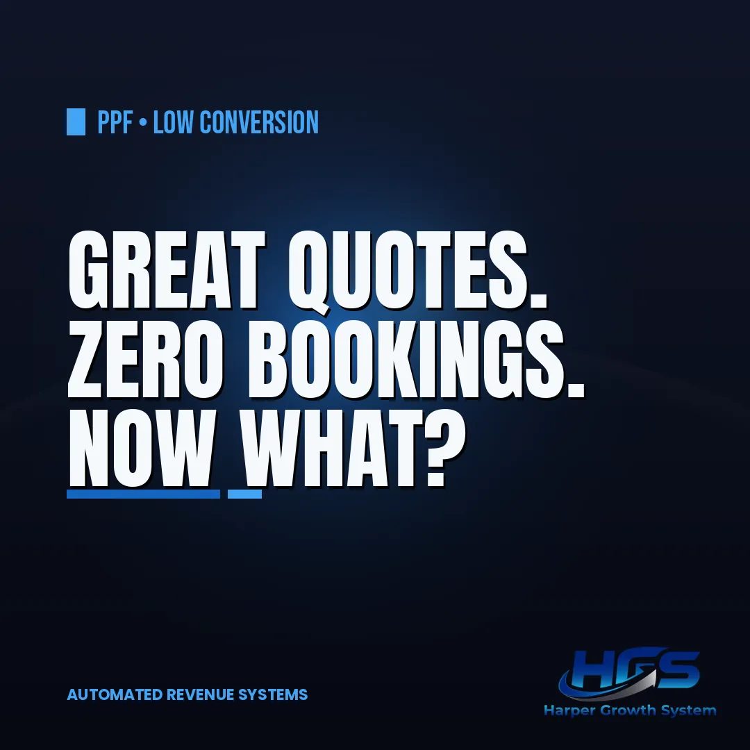 PPF shop quote conversion turnaround tracking paint protection film quotes from inquiry to booked wrap on one dashboard