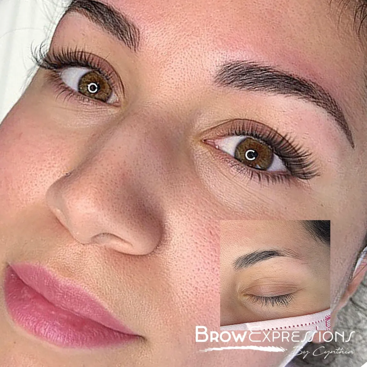 Stunning eyebrow enhancement with microblading in Los Angeles, CA