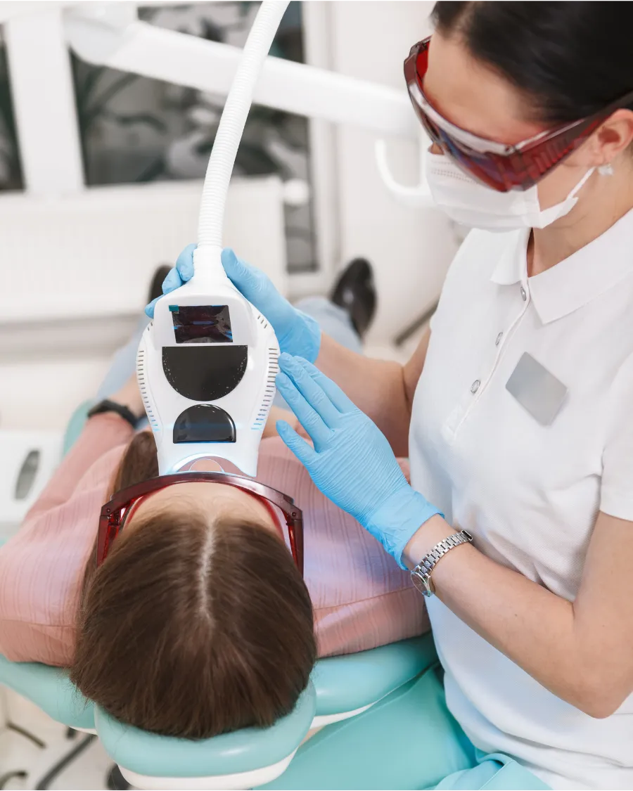 teeth whitening technician 