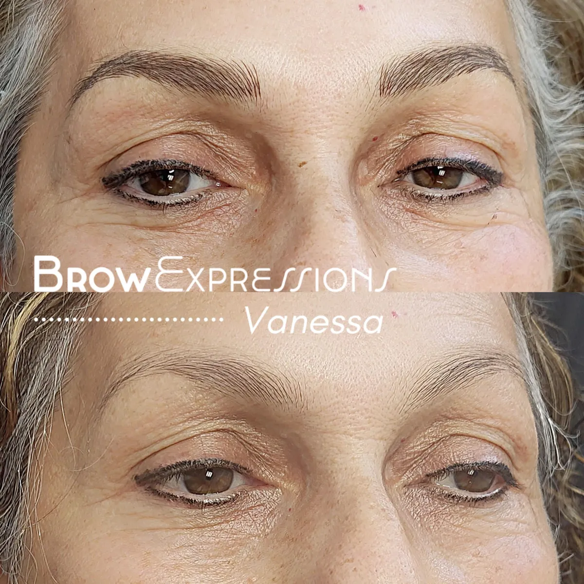 Subtle eyebrow definition achieved with microblading in Los Angeles, CA