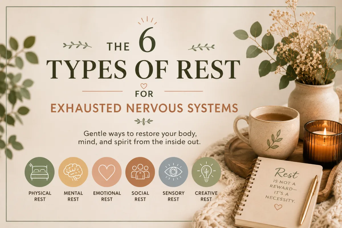 The 6 Types of Rest for Exhausted Nervous Systems | Phoenix Vitality