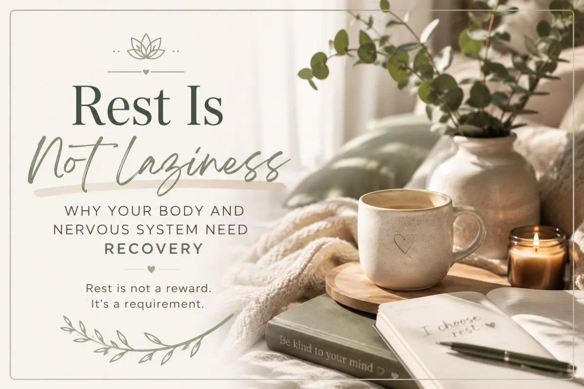 Rest Is Not Laziness: Why Your Body Needs Recovery