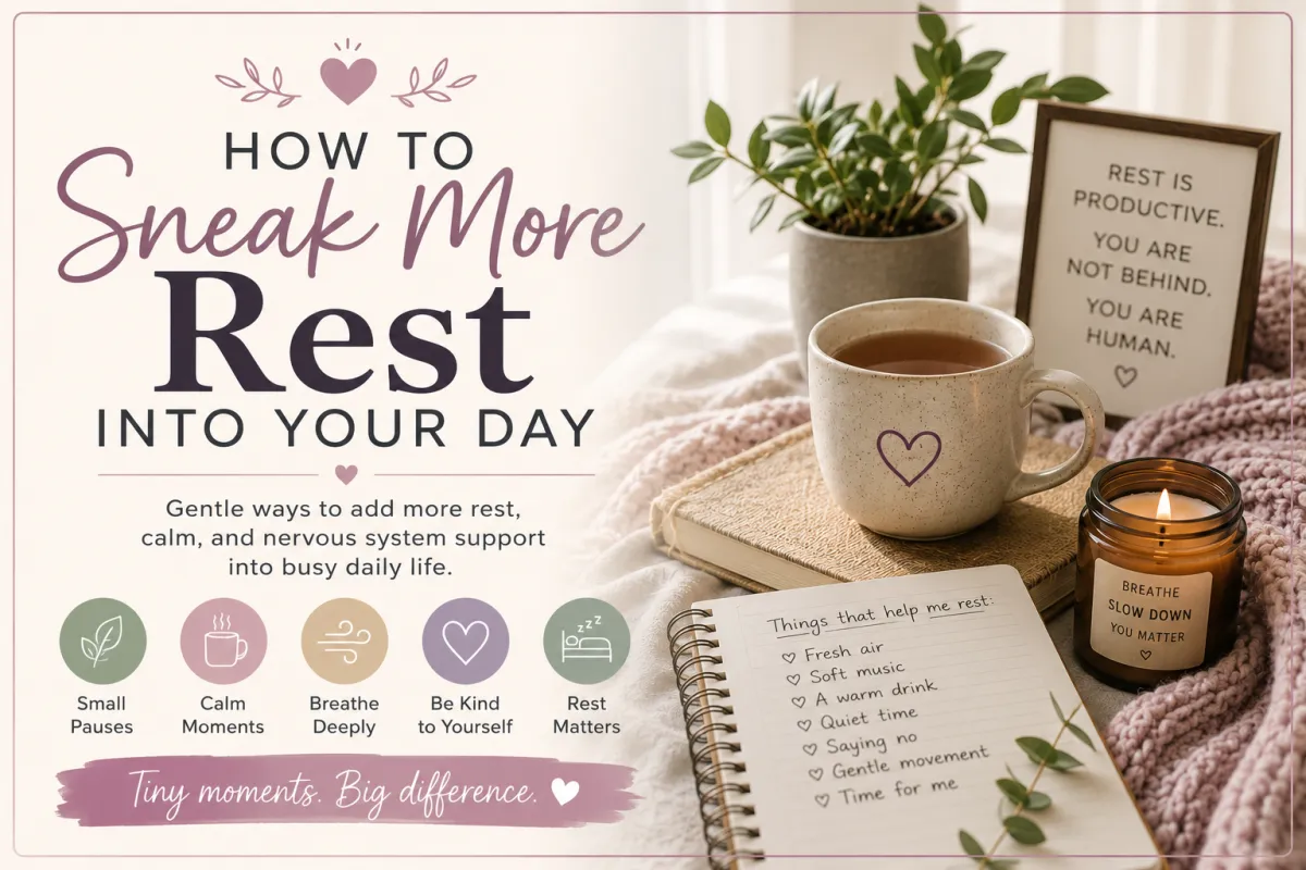 How to Sneak More Rest Into Your Day
