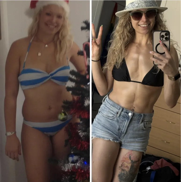 Bianca Jayne working with a client in a warm lifestyle setting