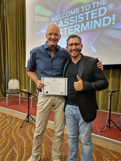 Felipe Wesbonk ontvangt AI Consultant certificering van Kane Minkus (Industry Rockstar LLC)