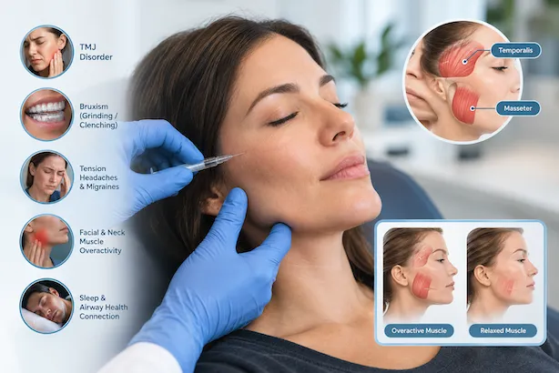 Medical Botox in Calgary: Relief for TMJ Pain, Bruxism, and Tension Headaches