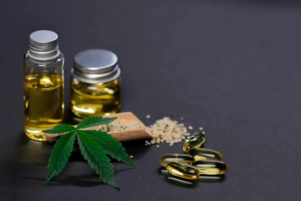 a variety of cannabis products
