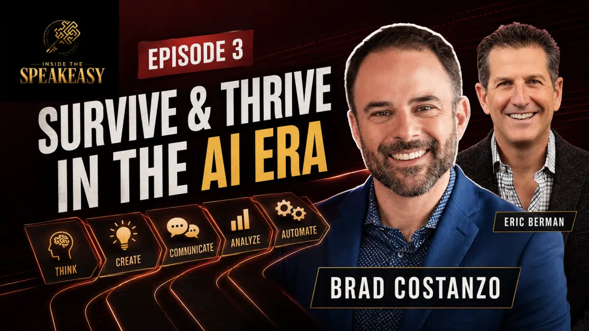 The AI Priority Framework with Brad Costanzo | Speakeasy Podcast