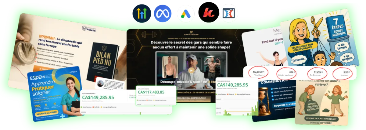 Funnels, Publicité Meta, Automatisations et Résultats Clients