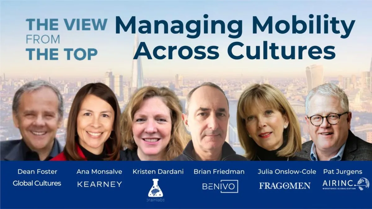 The View From The Top Managing Mobility Across Cultures