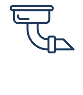 Gutter Flushing with Water in 