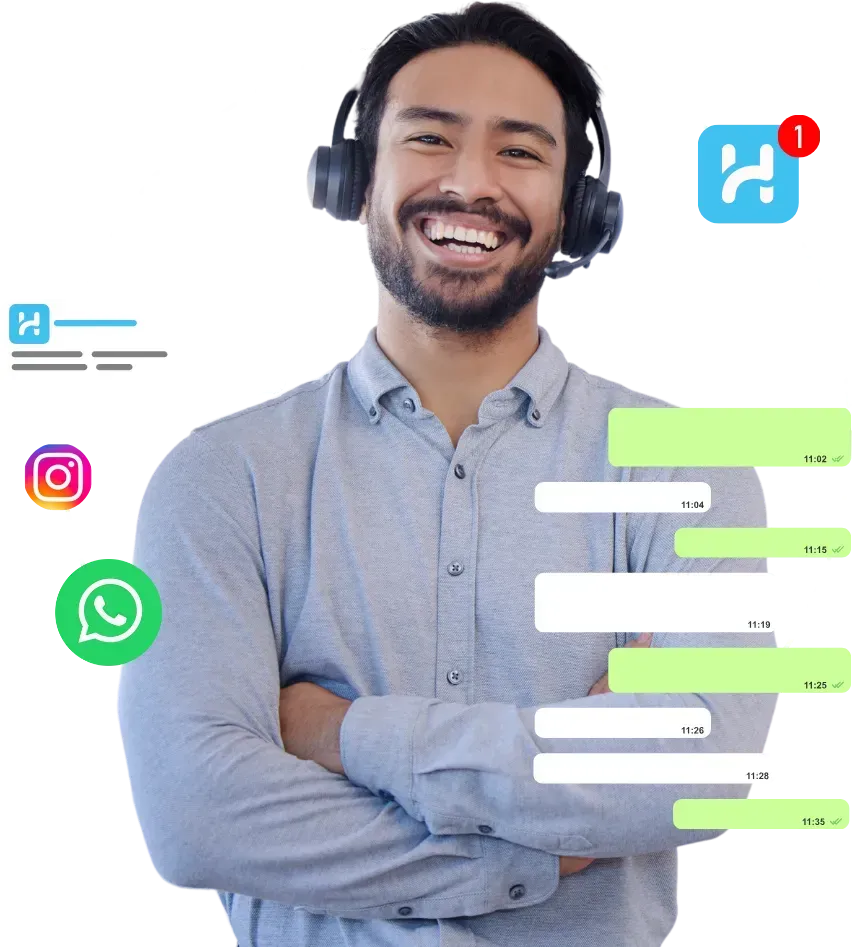 Animação HablasChat