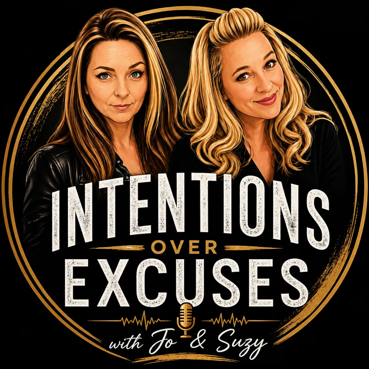 Podcast hosts Jo and Suzy portrait