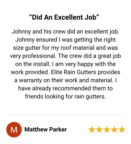 elite rain gutters reviews