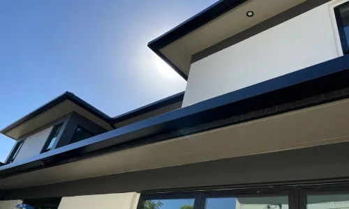 aluminum rain gutters