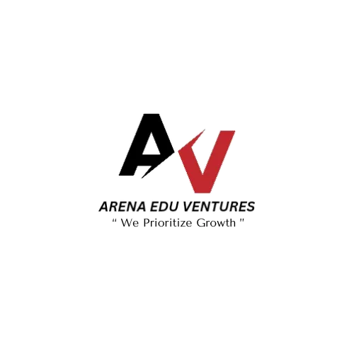 Logo rasmi Arena Edu Ventures Malaysia – organisasi pembangunan kerjaya industri berimpak tinggi dan pengasas Jana Kerja Malaysia.