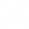 An icon of a spanner and a screwdriver making an X shape