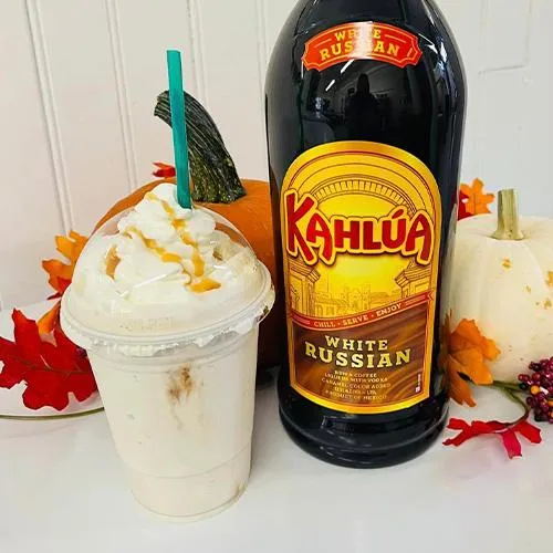 Alcohol-Infused flavors at The Green Cow Creamery - White Russian