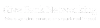 Give Back Networking