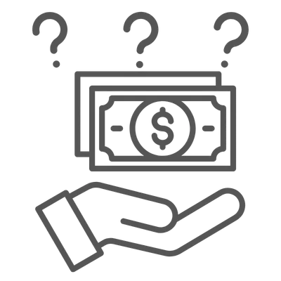 Money question icon