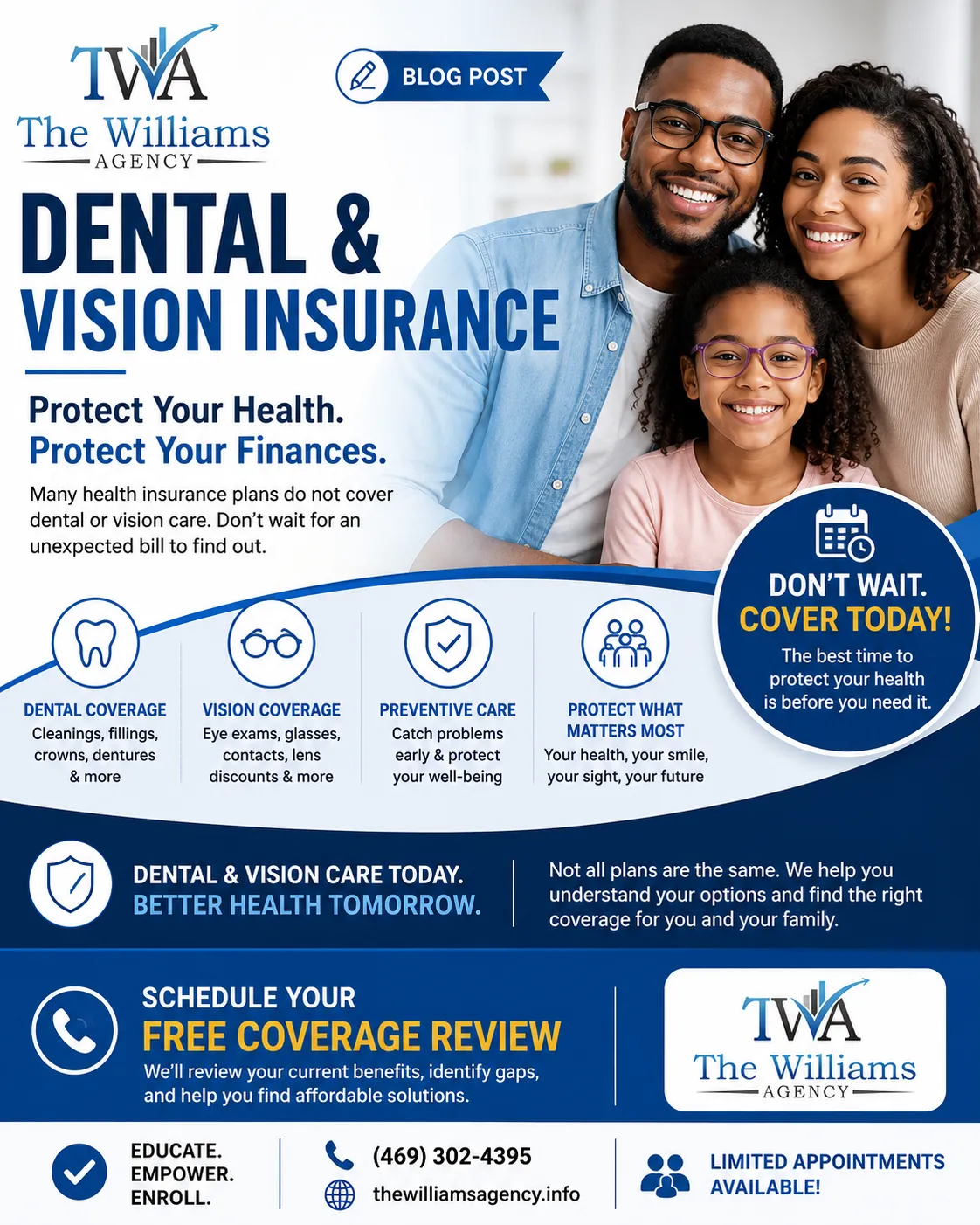 Why Dental & Vision Insurance Matter More Than You Think