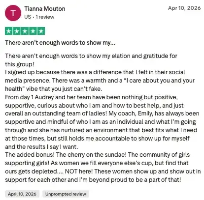 Verified client Google review screenshot
