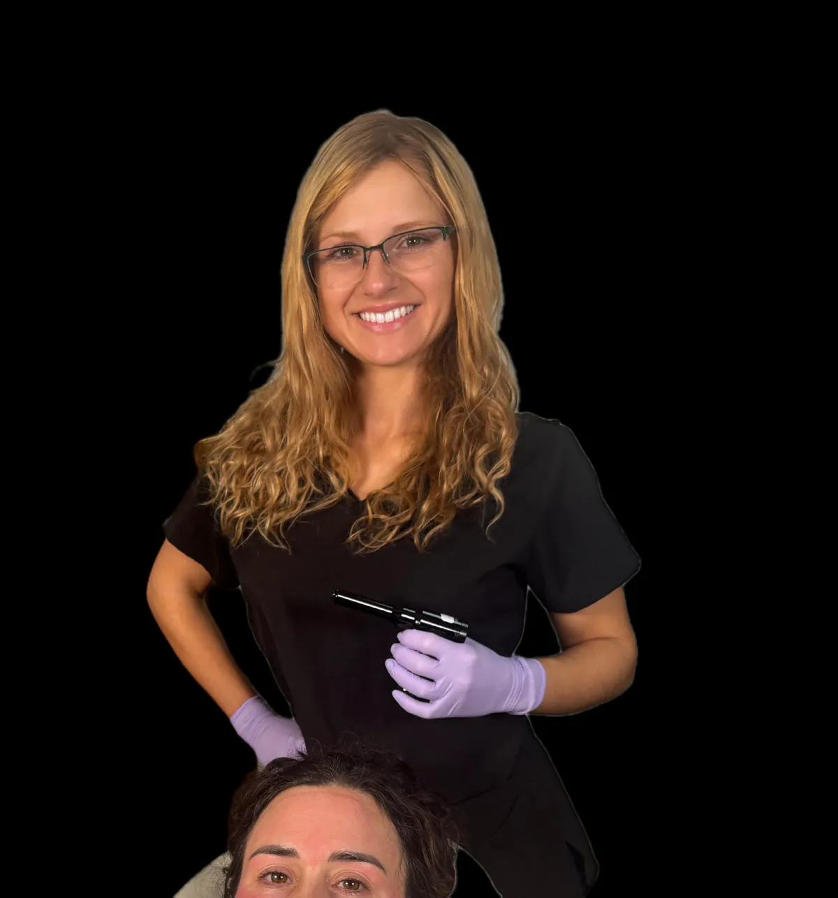 Portrait of Claire, your local esthetician
