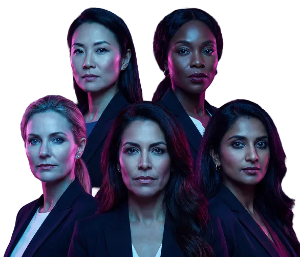 Diverse group of high-achieving women