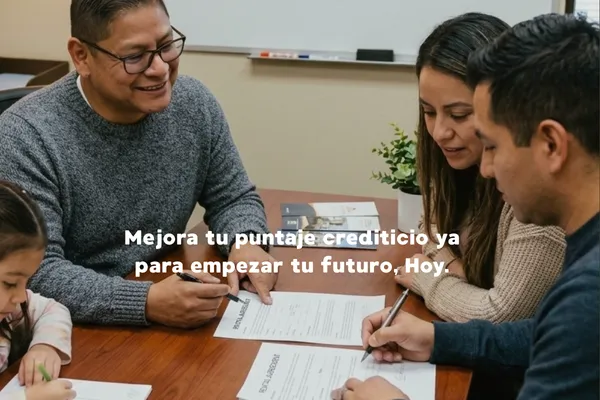 Mejora tu puntaje crediticio ya para empezar tu futuro, Hoy.