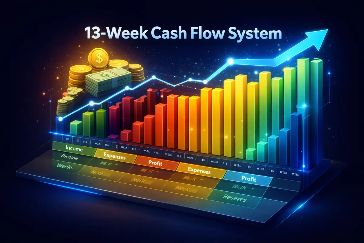 Essential 13-Week Cash Flow Forecast for Contractors