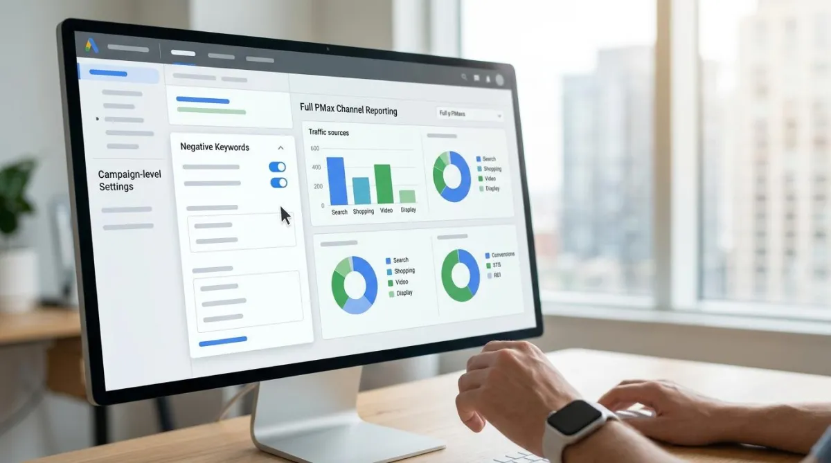 Performance Max Updates 2026: Negatives and Reporting