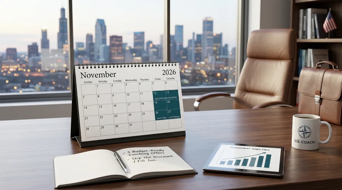 Marketing for Executive Coaches: Black Friday Offers 2026