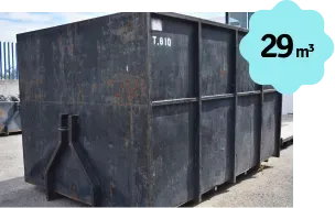 Contenedor de Scrap Industrial 29 metros cúbicos