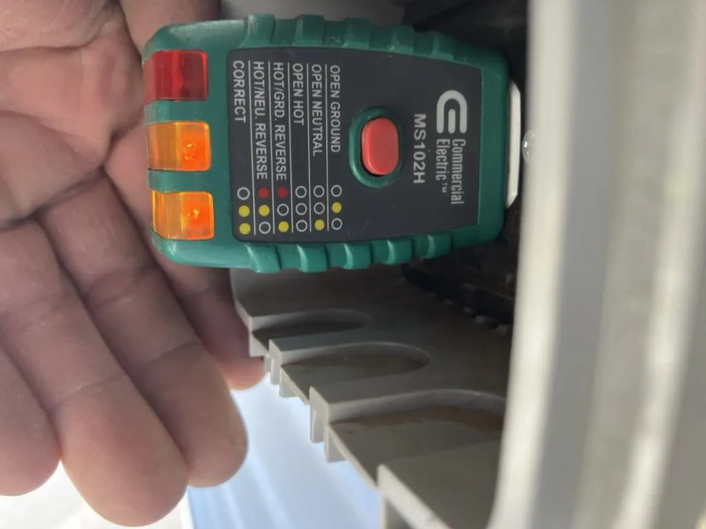 Surge protector device being installed to safeguard electronics