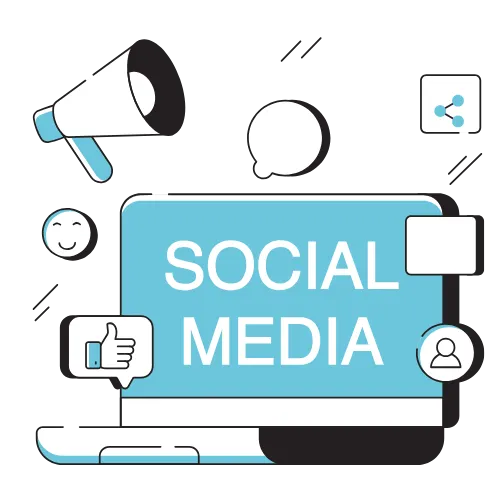 blue and white circle with white and blue circle illustration